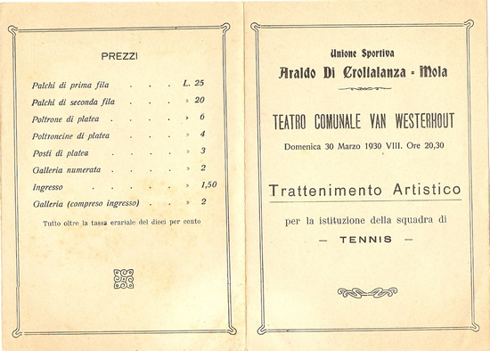 cartoncino tennis